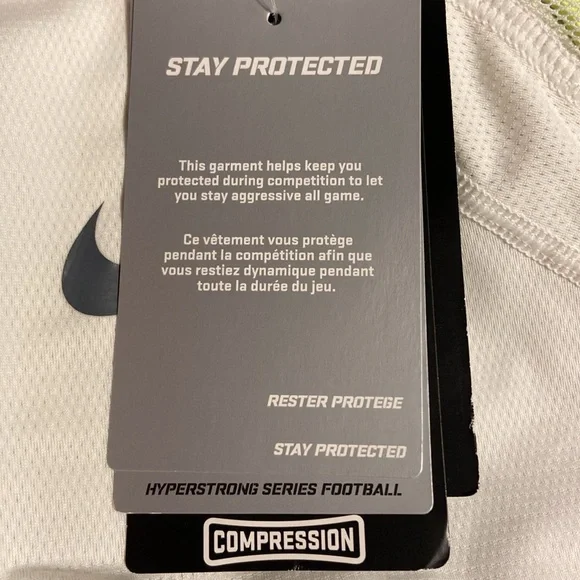 NWT NIKE Pro Combat Hyperstrong Football Base Layer - Picture 13 of 16